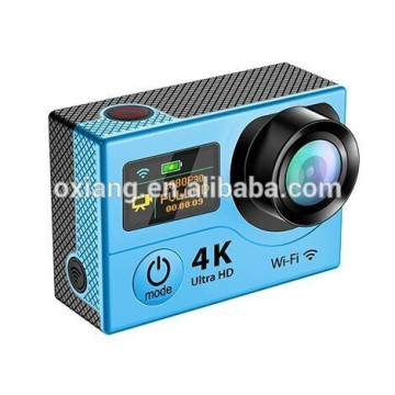 novo produto câmera de esporte de controle remoto / câmera de esporte wi-fi / câmera de esporte com 4K made inchina